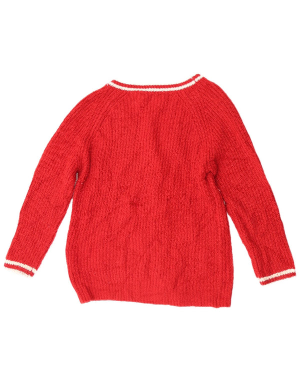 Ζακέτα Zara Girls 9-10 Years Red Acrylic