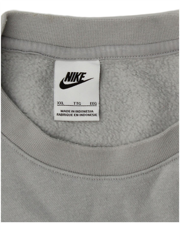 Ανδρικό φούτερ NIKE Jumper 2XL Γκρι βαμβακερό