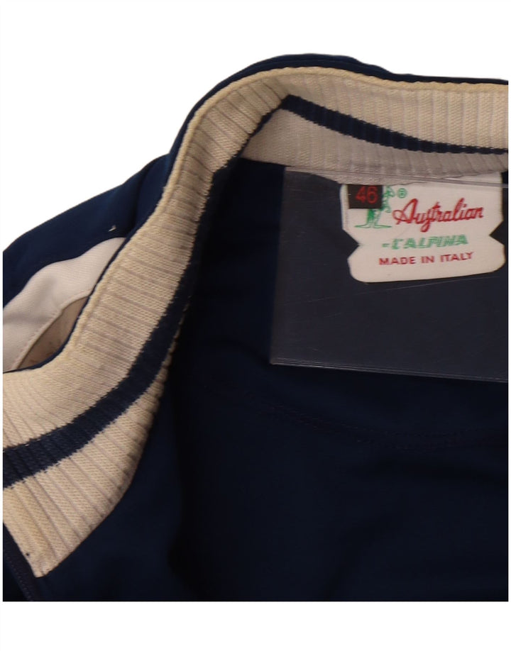 Ανδρική αθλητική φόρμα AUSTRALIAN L'ALPINA Top Jacket IT 46 Small Blue Polyester