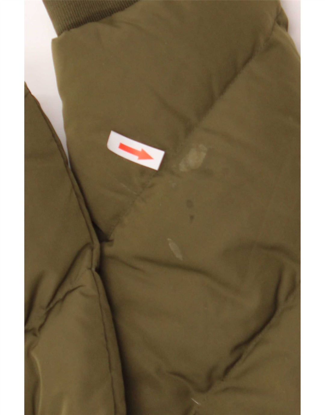 Guess Γυναικείο τζάκετ με επένδυση UK 12 Medium Khaki Polyester