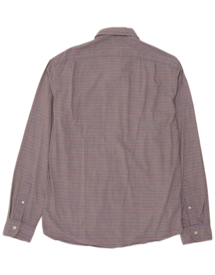 Ανδρικό πουκάμισο J. CREW Slim Fit Βαμβακερό μεσαίο γκρι ριγέ