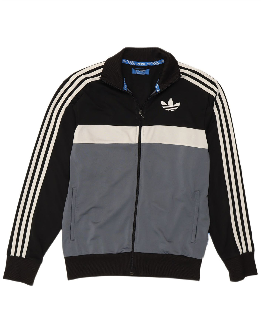 Ανδρική φόρμα Adidas Top Jacket Small Black Colourblock Polyester