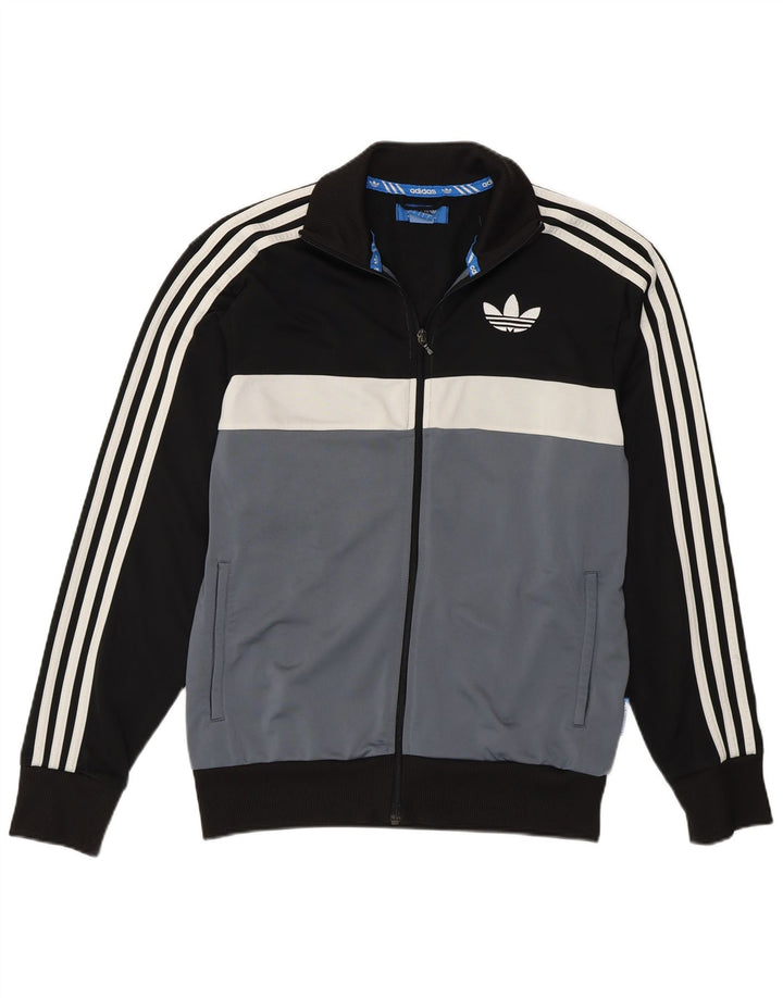 Ανδρική φόρμα Adidas Top Jacket Small Black Colourblock Polyester