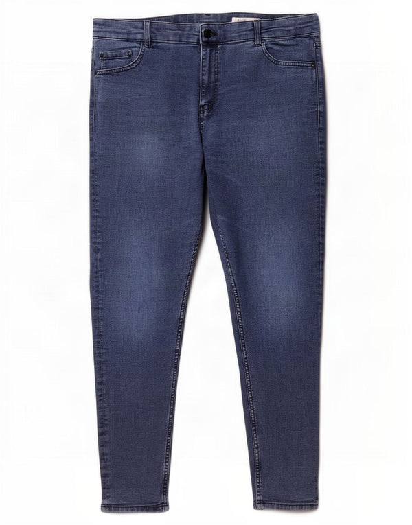 Marks & Spencer Womens The Ivy Skinny Jeans UK 18 XL W36 L29 Navy Blue