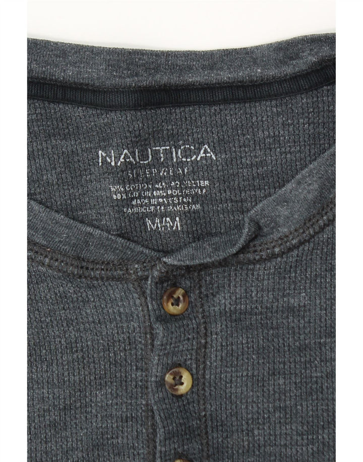 Ανδρικό T-Shirt Nautica Top από μεσαίο μπλε ναυτικό βαμβακερό