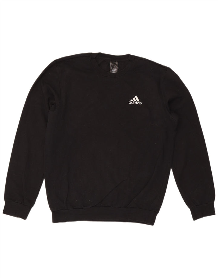 Ανδρικό φούτερ ADIDAS Jumper Μεσαίο μαύρο βαμβακερό