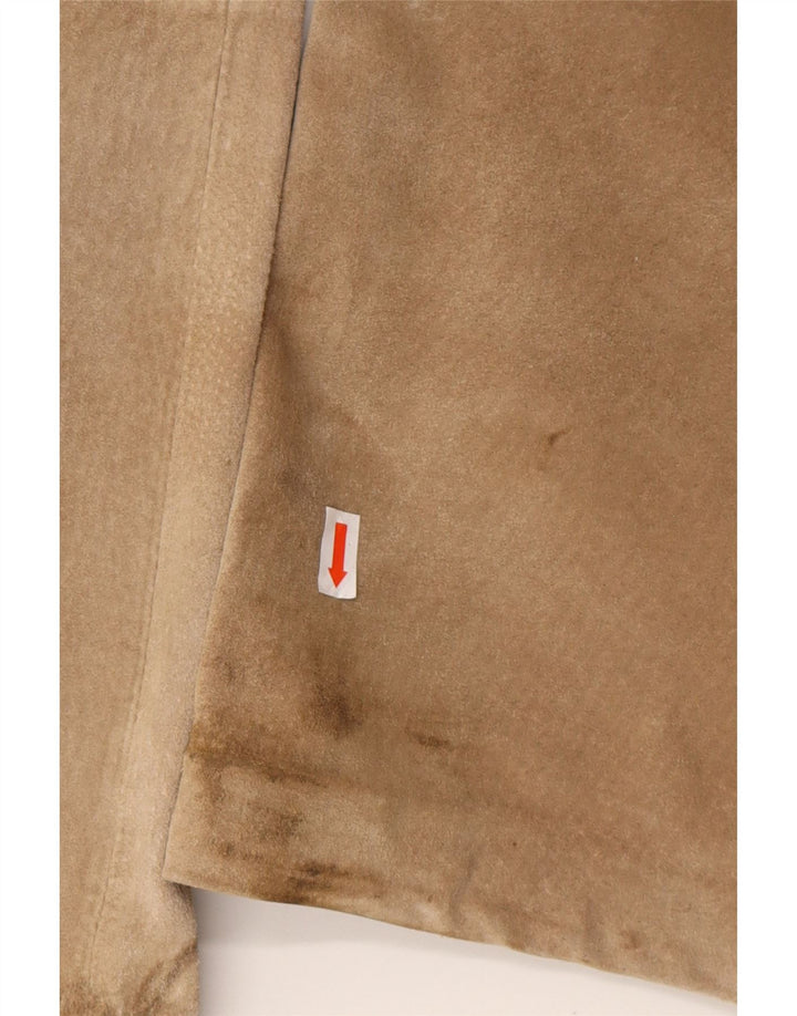 JOHN F GEE Ανδρικό Suede Straight Παντελόνι Cargo EU 50 Large W34 L32 Beige