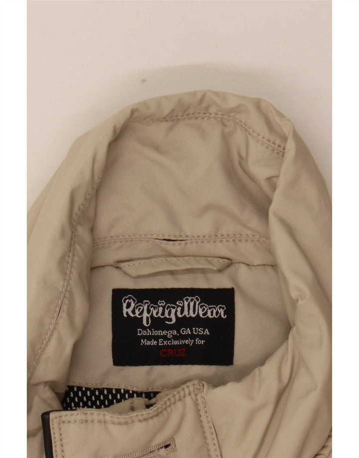 Ανδρικό μπουφάν βροχής Refrigiwear UK 38 Medium Beige Nylon