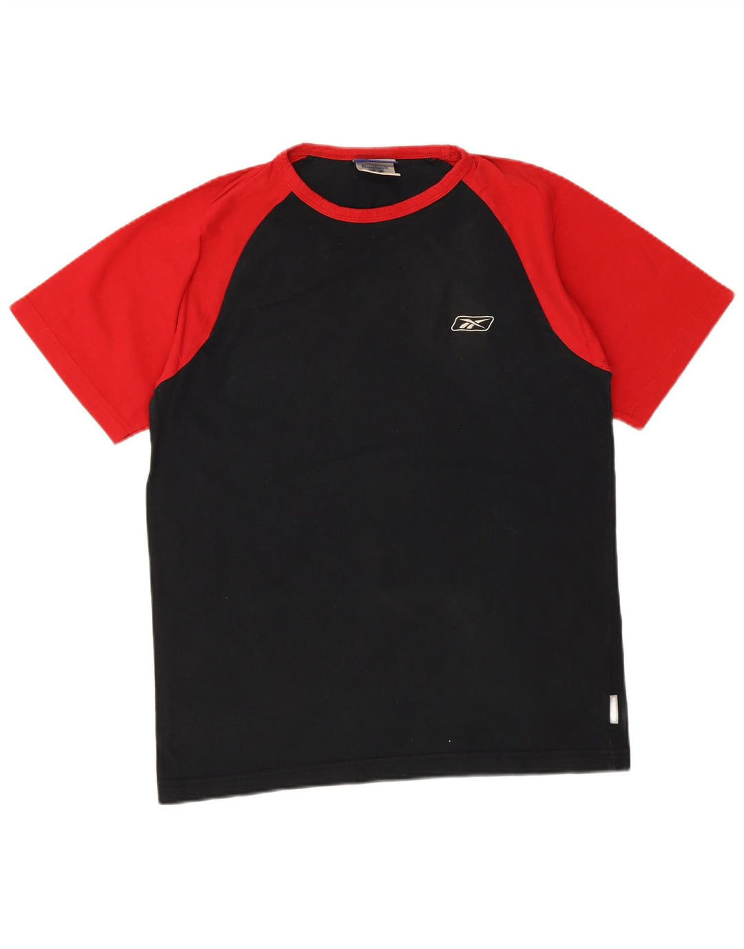 Ανδρικό T-Shirt Reebok Top Small Black Colourblock Βαμβακερό