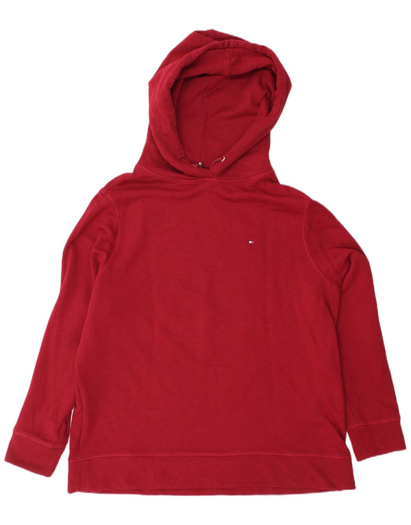 TOMMY HILFIGER Γυναικείο Hoodie Jumper UK 18 XL Maroon