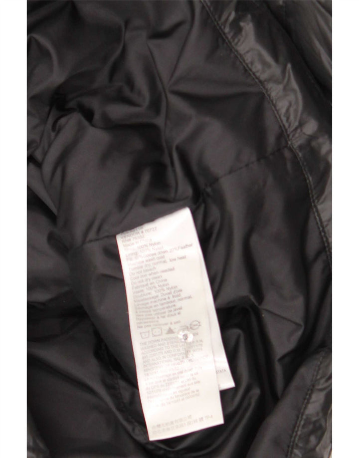 Timberland γυναικείο μπουφάν με κουκούλα UK 14 Medium μαύρο νάιλον