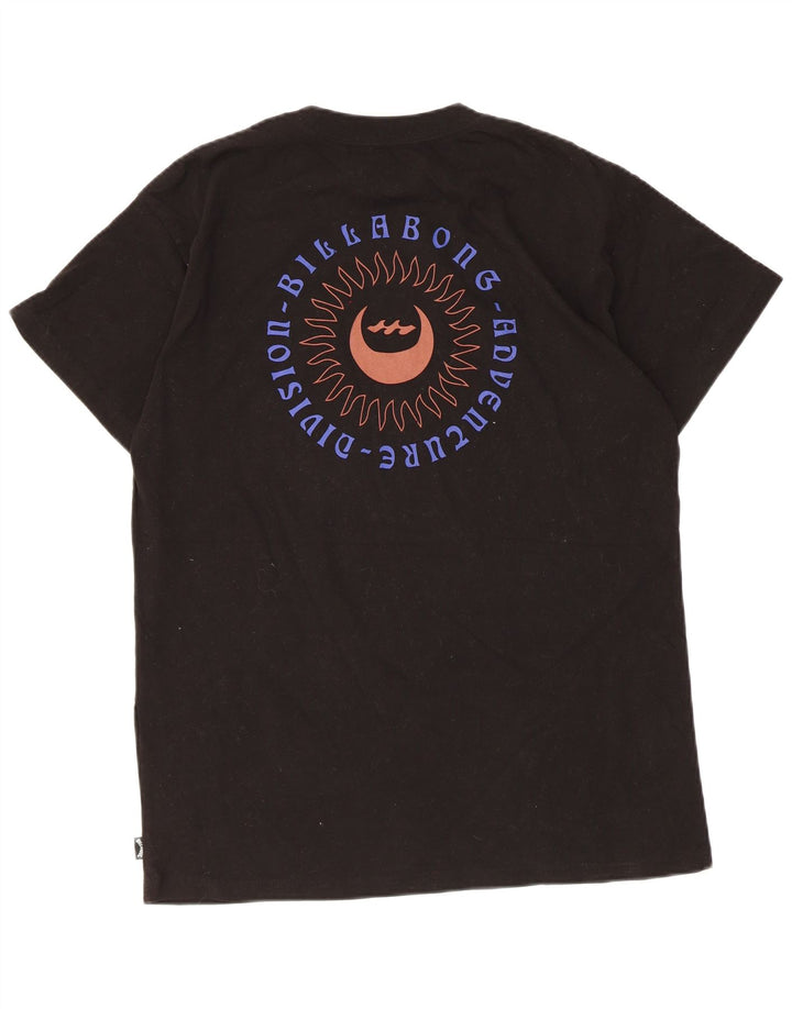 Ανδρικό γραφικό T-Shirt Billabong Top Μεσαίο μαύρο βαμβακερό