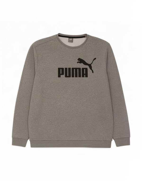 Ανδρικό γραφικό φούτερ Puma Jumper 4XL Γκρι βαμβακερό