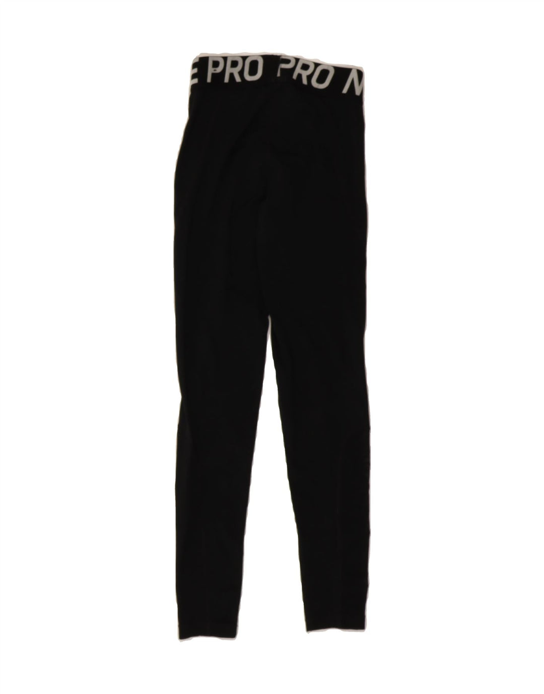 NIKE Womens Graphic Leggings UK 10 Small  Black Vintage Nike and Second-Hand Nike from Messina Hembry 