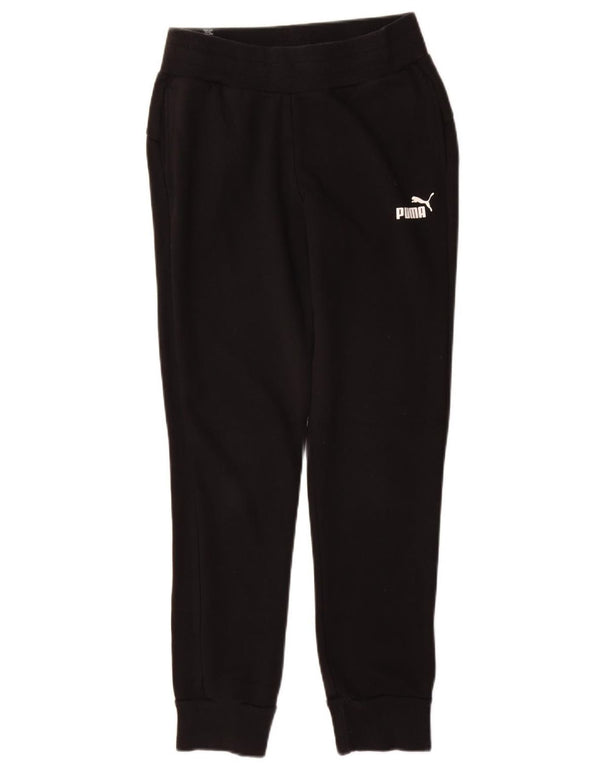 Puma Womens Tracksuit Trousers Joggers UK 8 Small Black