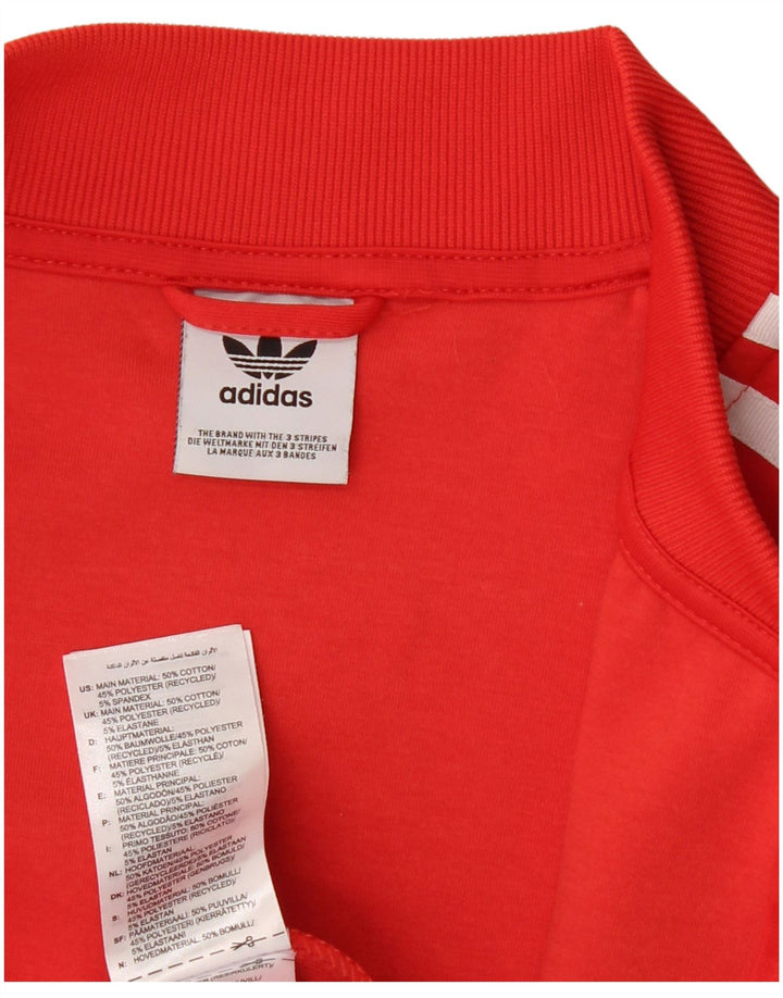 Ανδρική φόρμα ADIDAS Top Jacket Μικρό κόκκινο βαμβακερό