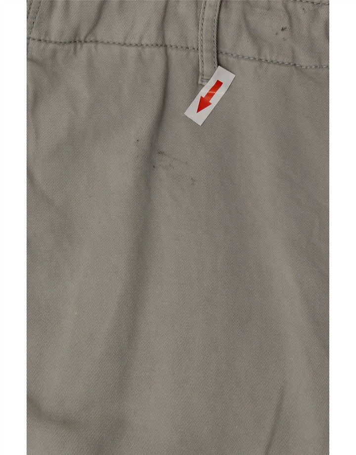 Ανδρικό σορτς chino Reiss W36 μεγάλο γκρι βαμβακερό