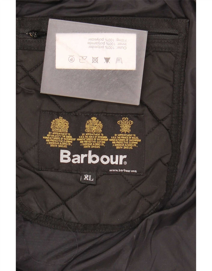 Ανδρικό καπιτονέ μπουφάν Barbour UK 42 XL Μαύρο Πολυεστέρας