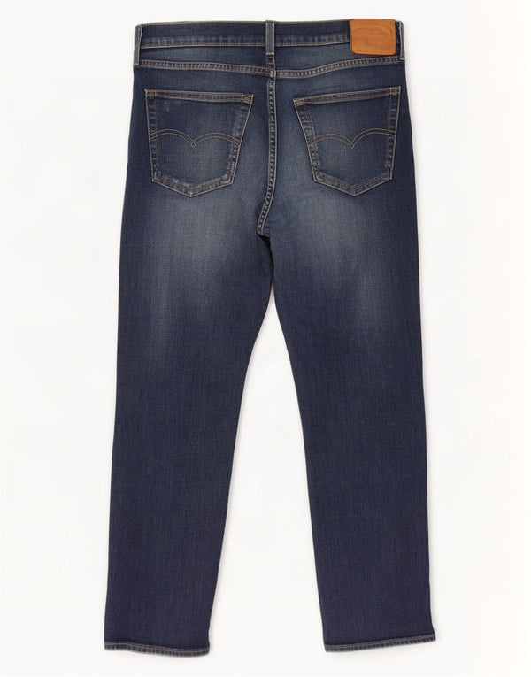 Levi's Mens 505 Straight Jeans W34 L30 Blue Cotton
