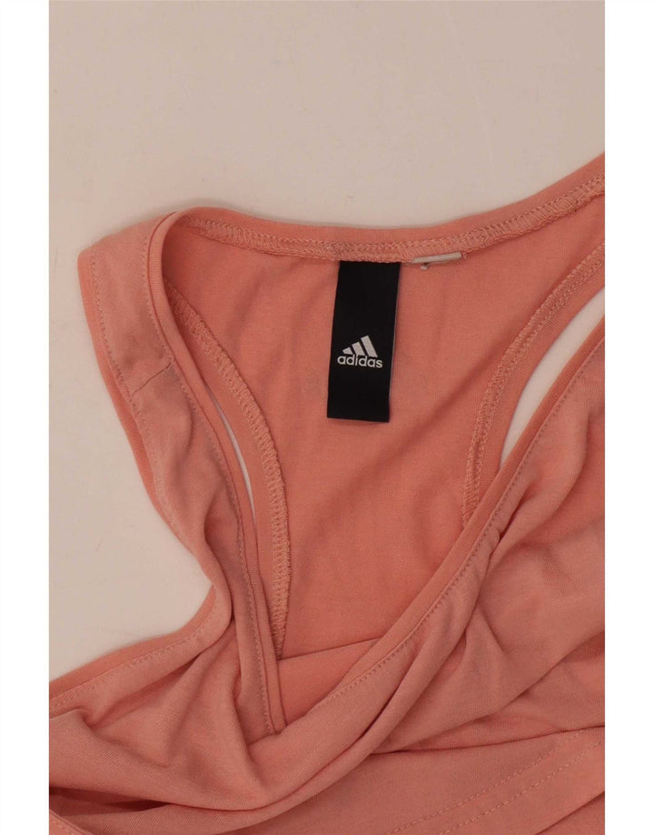 Γυναικείο γραφικό γιλέκο Adidas Top UK 12 Medium Pink