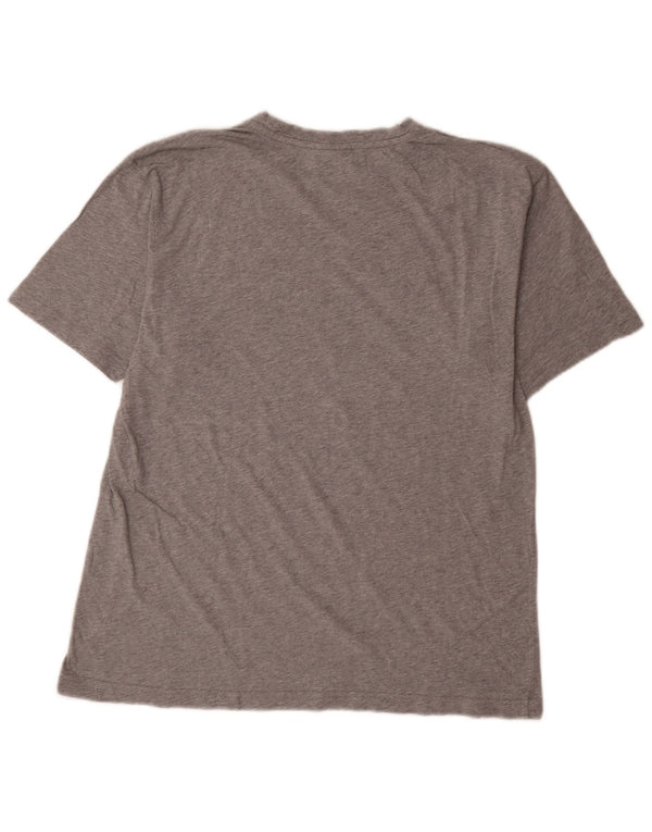 Champion Γυναικεία γραφικά T-Shirt UK 16 Large Grey Flecked