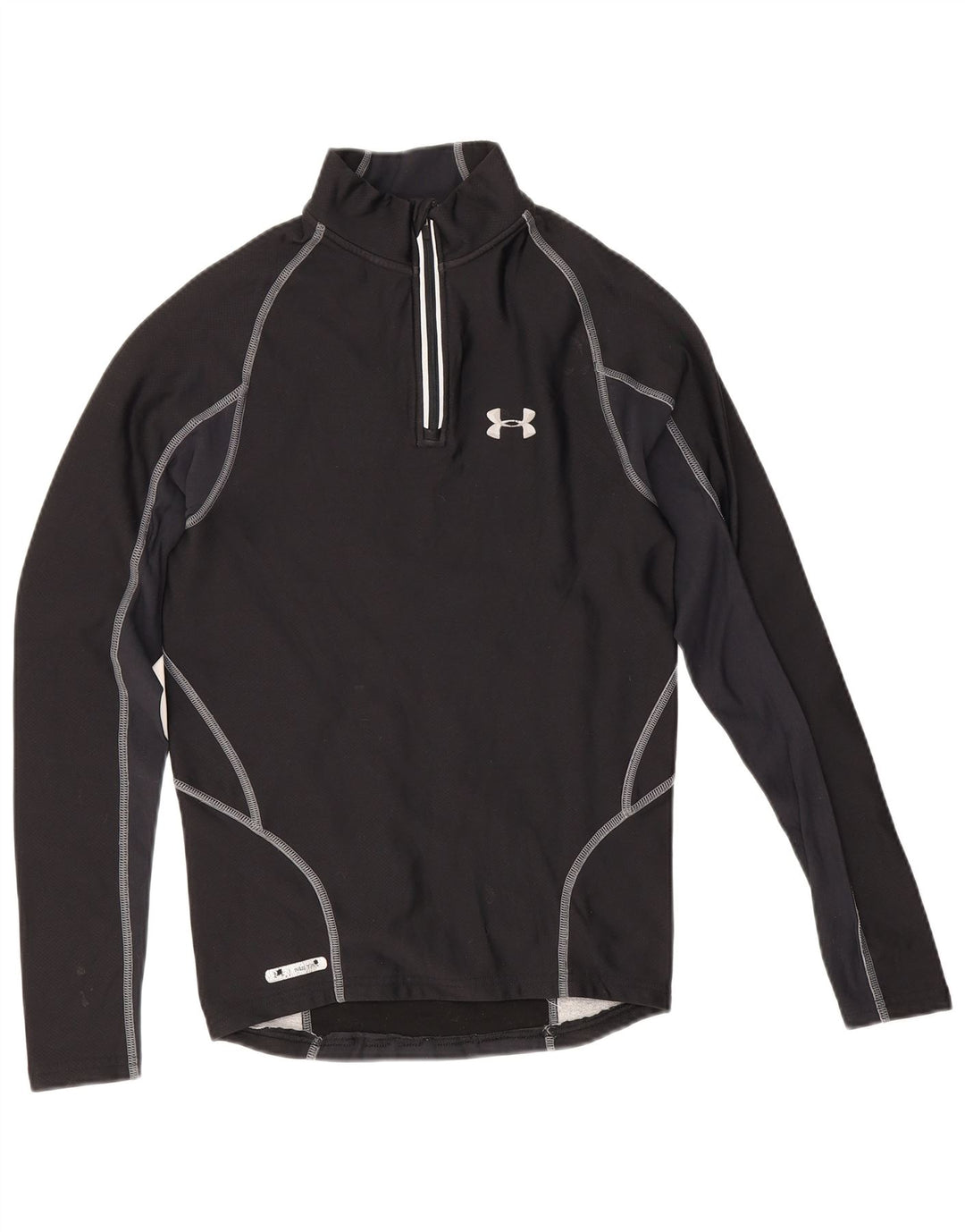 Ανδρική φόρμα φόρμας Under Armour Cold Gear Graphic Pullover Top Medium Black