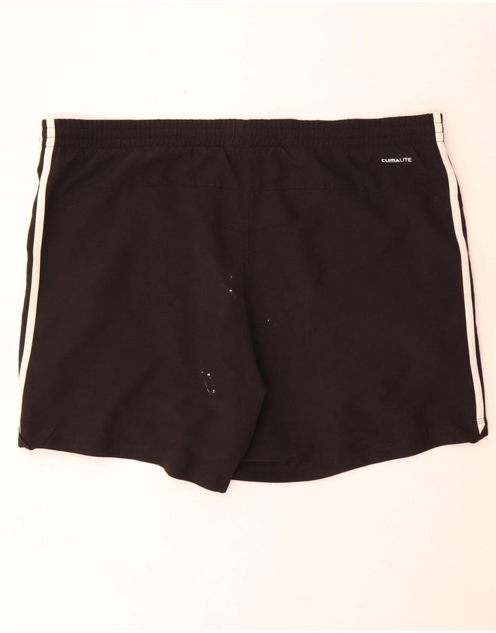 Ανδρικό σορτς Adidas Climalite Sport μεγάλο μαύρο πολυεστέρα