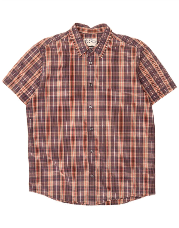 Ανδρικό κοντομάνικο Levi's πουκάμισο Classic Fit μεγάλο πολύχρωμο βαμβακερό