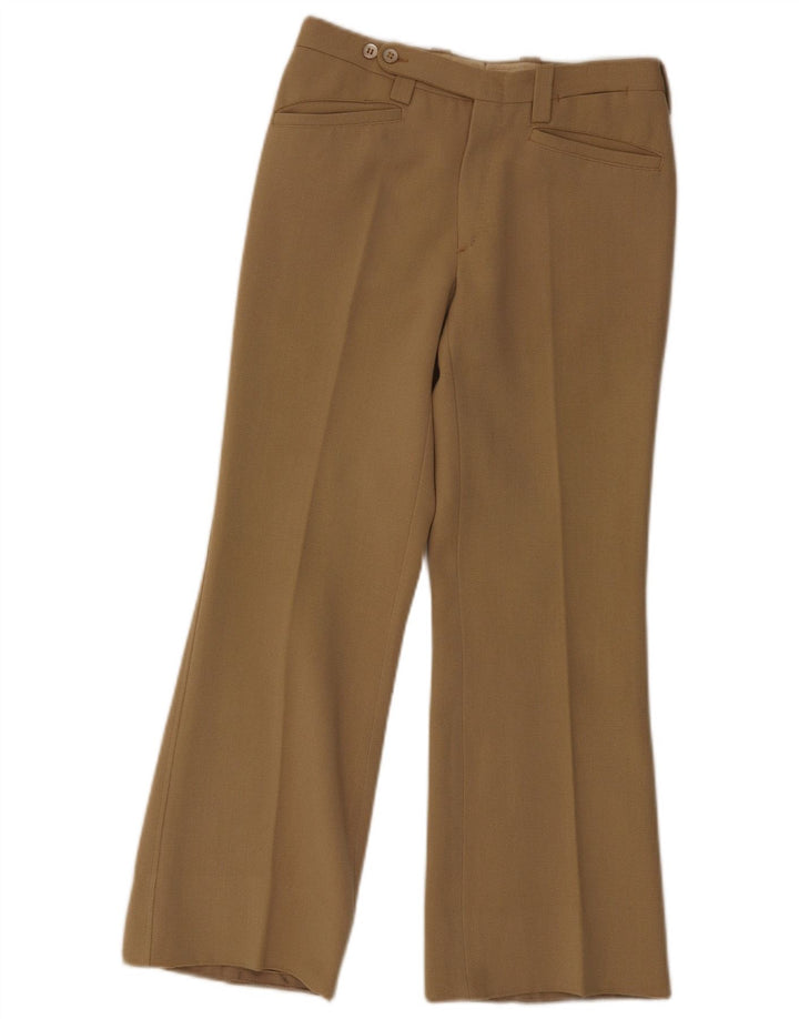 Vintage γυναικείο μποτάκι παντελόνι IT 44 Medium W27 L27 Beige