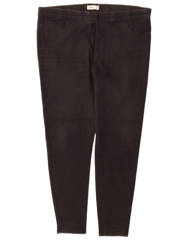 Marks & Spencer Γυναικεία Jegging Jeans UK 20 2XL W40 L28 Μαύρο βαμβακερό