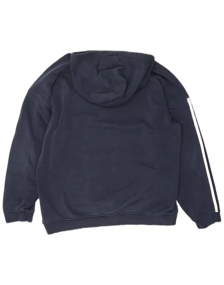 Ανδρικό γραφικό κουκούλα Adidas Jumper Medium Navy Blue