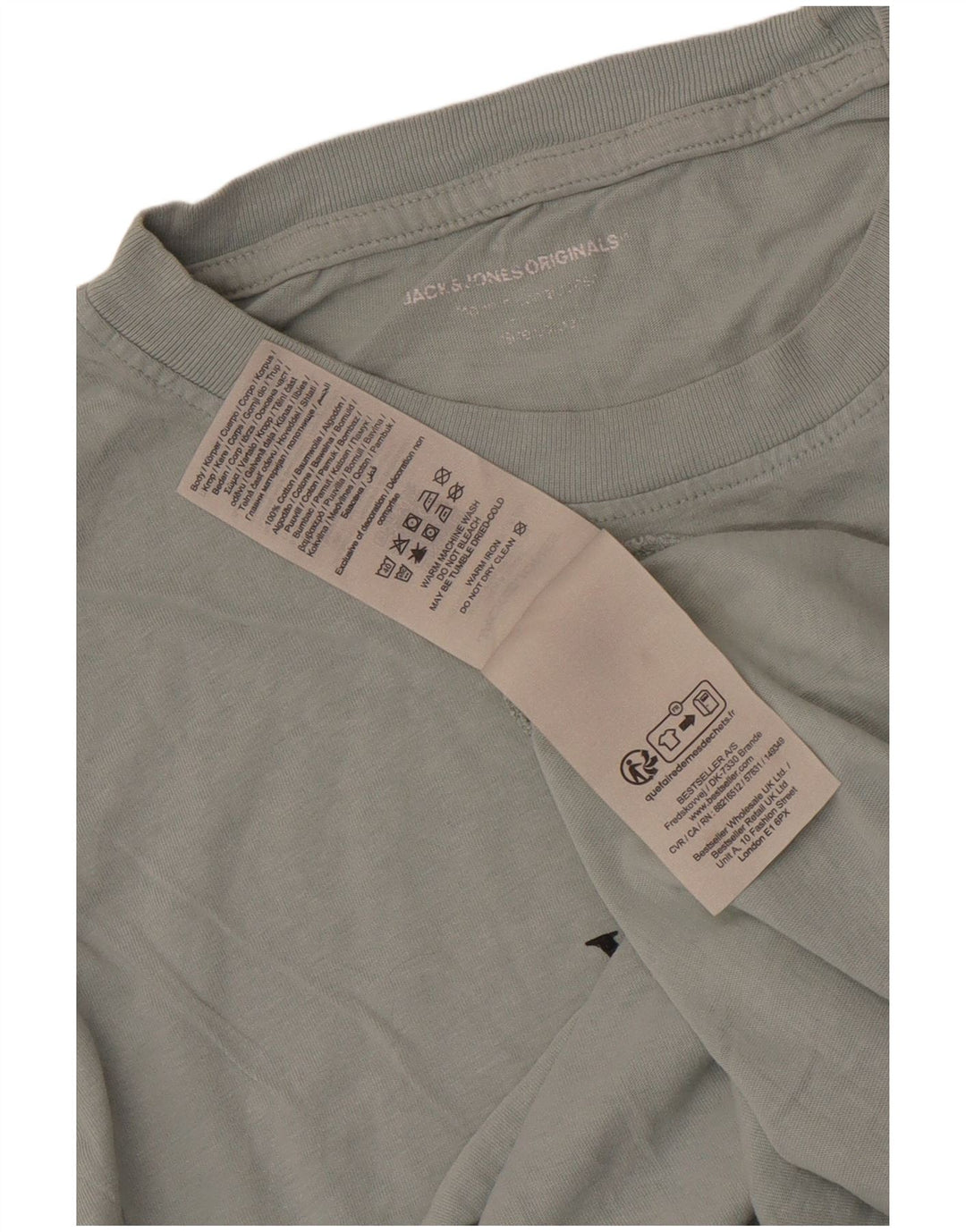 Jack & Jones Ανδρικό γραφικό T-Shirt Μπλουζάκι με μεσαίο πράσινο βαμβάκι