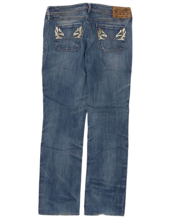 DIESEL Γυναικείο Lowky Straight Jeans W30 L29 Μπλε Βαμβακερό
