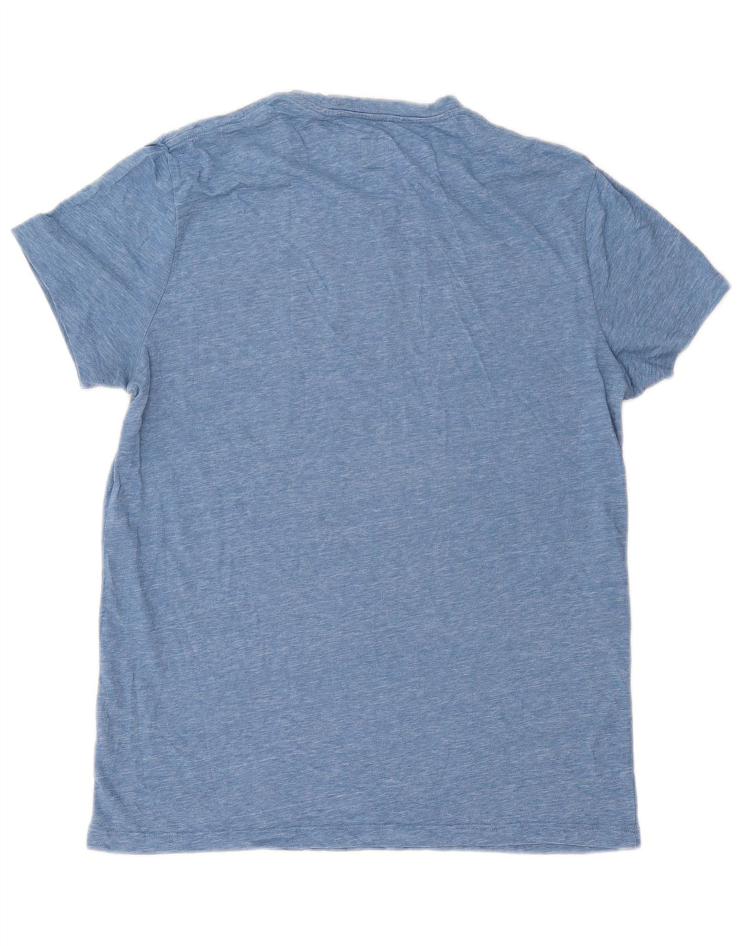 Ανδρικό T-Shirt Jack Wills Top Βαμβακερό μεσαίο μπλε φλοκωμένο
