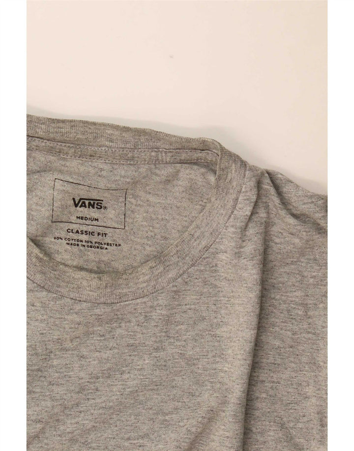 Ανδρικό T-Shirt Vans Κλασική Εφαρμογή Τοπ μεσαίου γκρι βαμβακερό