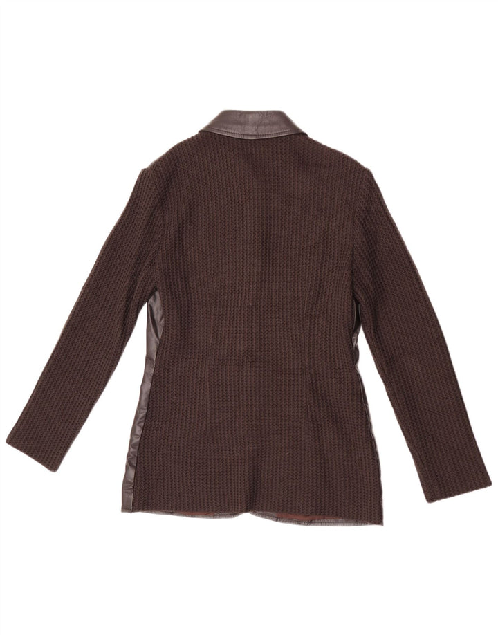 Penny Pull Γυναικείο Μπουφάν Blazer 5 Κουμπιών IT 42 Μεσαίο Καφέ Ακρυλικό