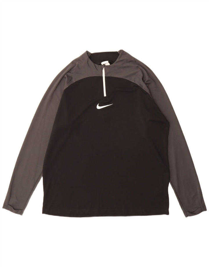 Ανδρικό τοπ Nike Dri Fit Μακρύ μακρυμάνικο XL Colourblock