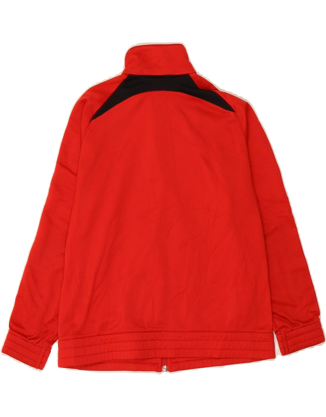 ADIDAS Boys Tracksuit Top Jacket 9-10 Years Red Polyester Vintage Adidas and Second-Hand Adidas from Messina Hembry 