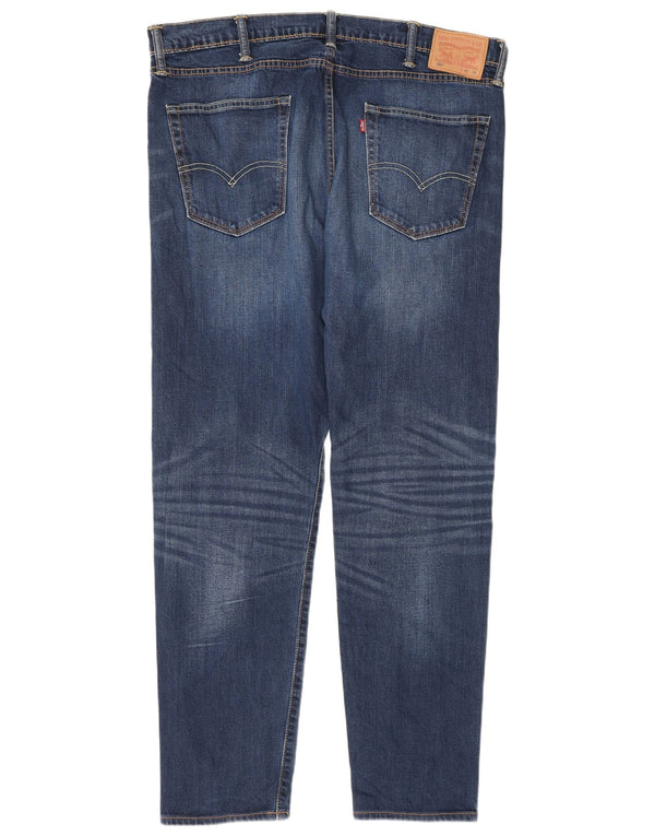 Levi's Mens 502 Tapered Jeans W40 L34 Blue Cotton