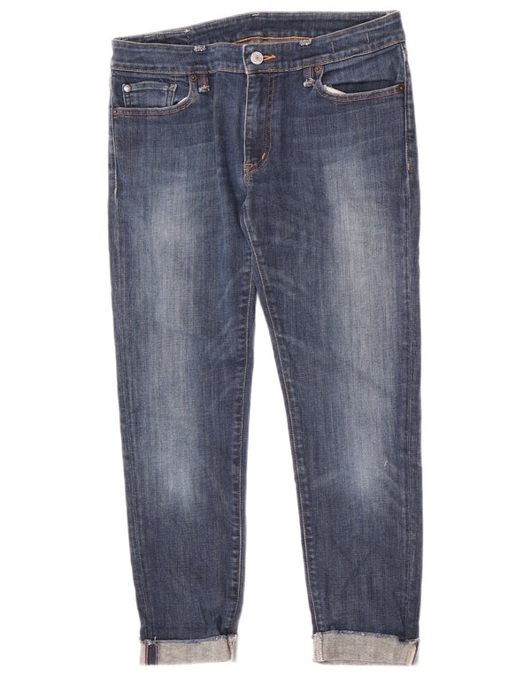 Ralph Lauren Γυναικείο Crop Skinny Jeans W29 L26 Blue Cotton