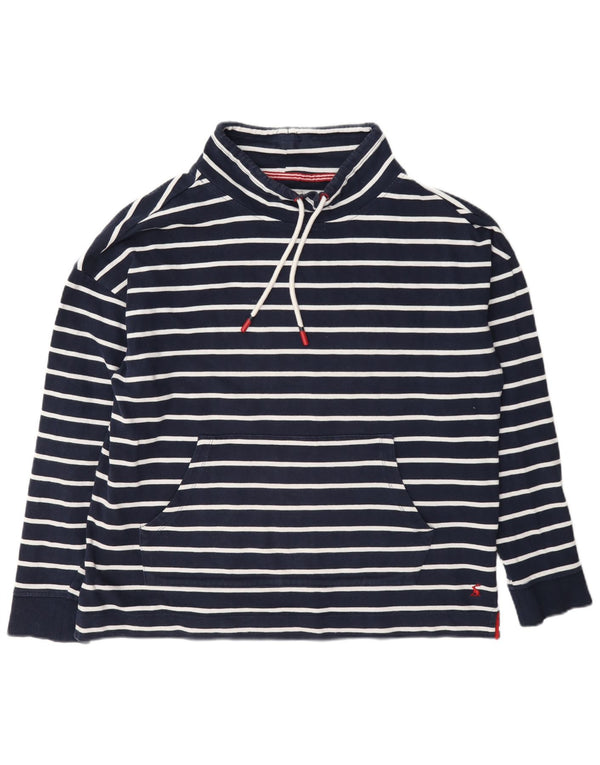 Joules Γυναικεία φούτερ Jumper UK 14 Large Navy Blue ριγέ βαμβακερό