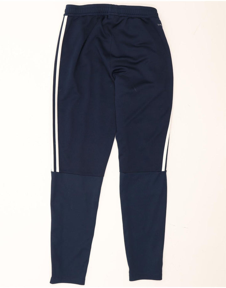 Ανδρική αθλητική φόρμα Adidas Παντελόνι μεσαίου μπλε ναυτικού πολυεστέρα