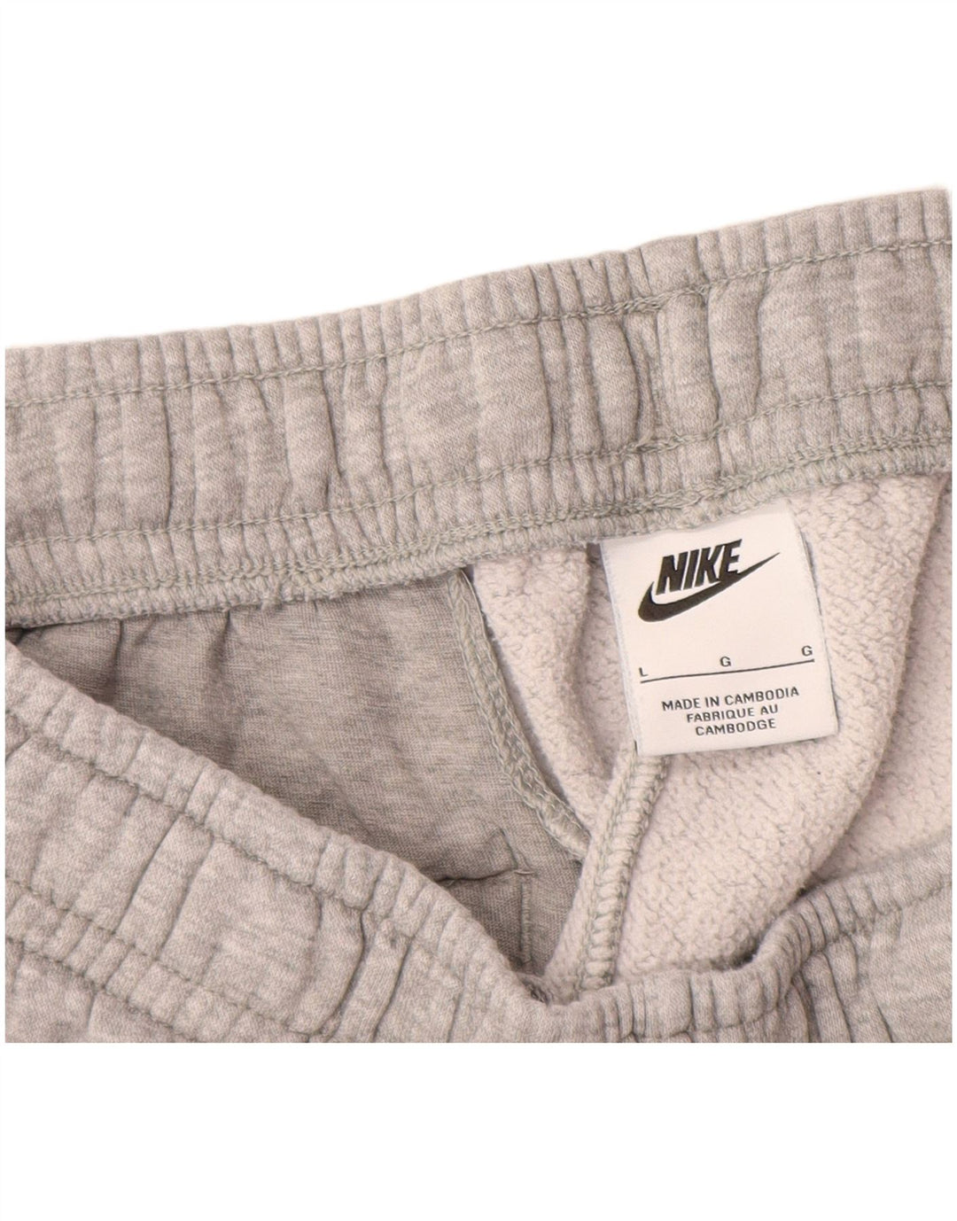 Γυναικεία αθλητική φόρμα Nike Παντελόνι Joggers UK 14 Μεγάλο γκρι βαμβακερό