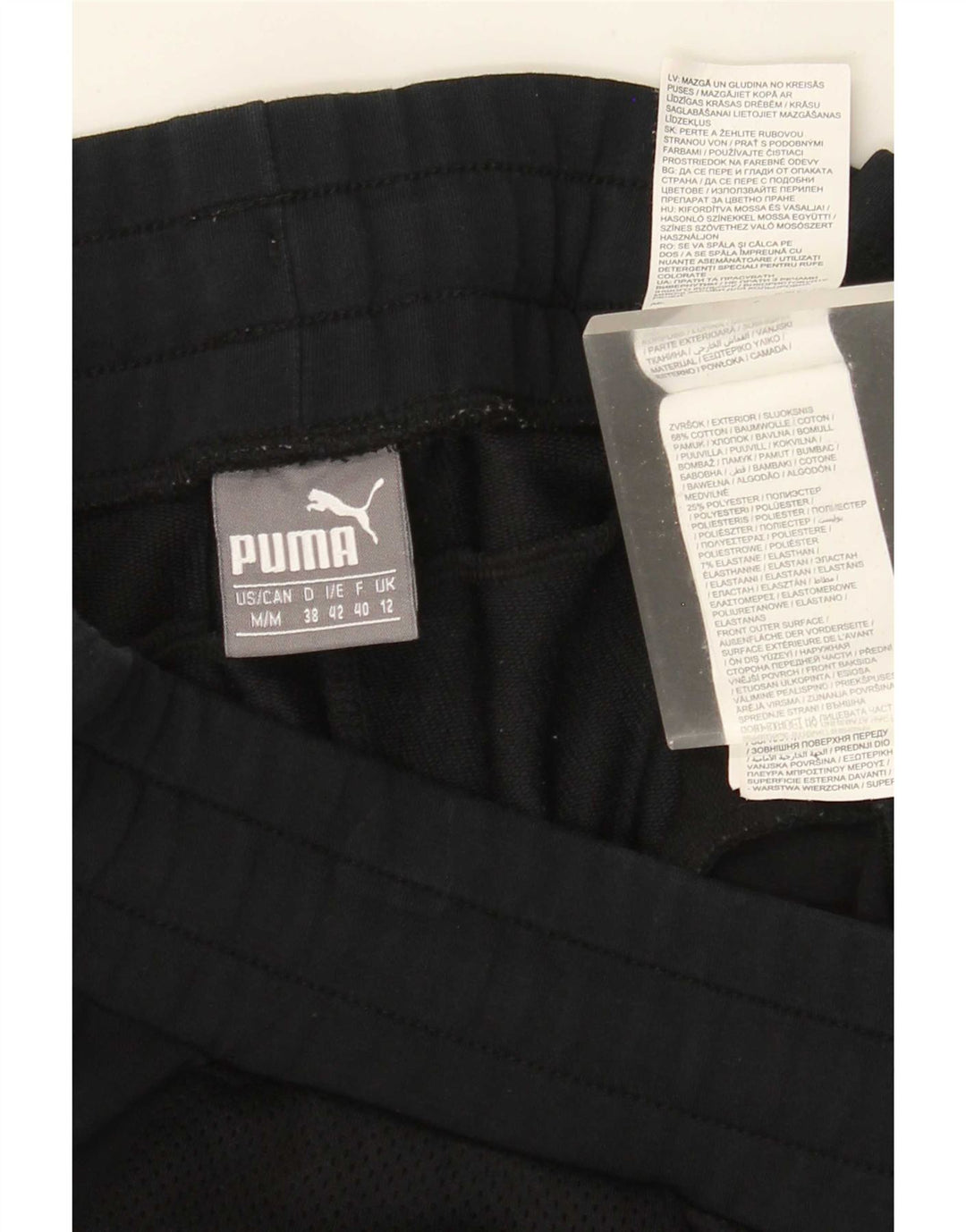 Puma Γυναικείο Crop Graphic κολάν UK 12 Medium μαύρο βαμβακερό