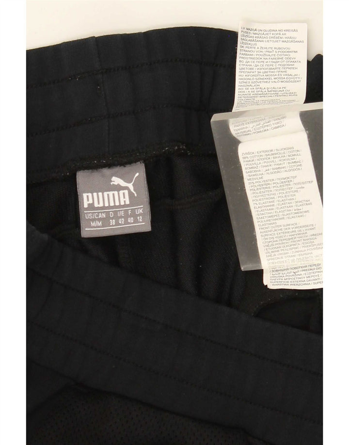 Puma Γυναικείο Crop Graphic κολάν UK 12 Medium μαύρο βαμβακερό