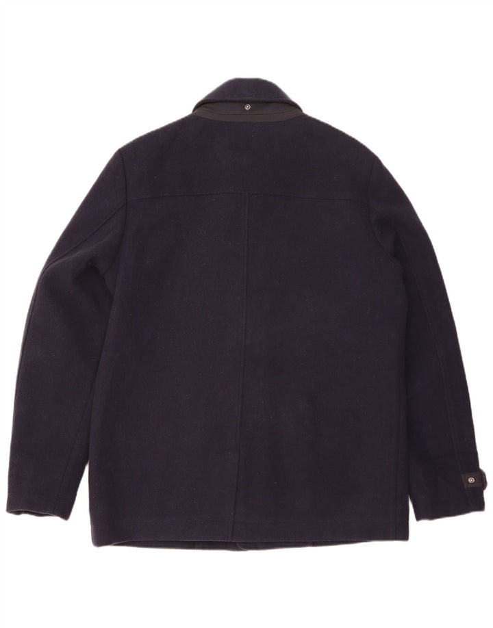 GEOX Ανδρικό Μπουφάν Respira Utility UK 42 XL Navy Blue Wool