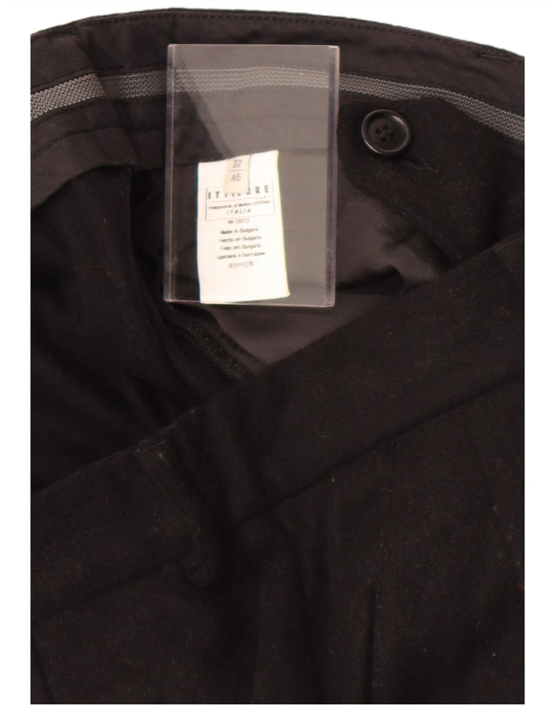 Ανδρικό ίσιο παντελόνι Pierre Balmain W32 L27 Μαύρο Classic