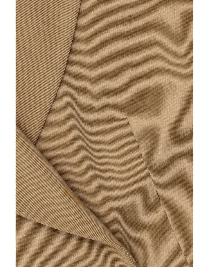 MAX MARA Γυναικείο σακάκι με διπλό στήθος UK 14 Large Beige Wool