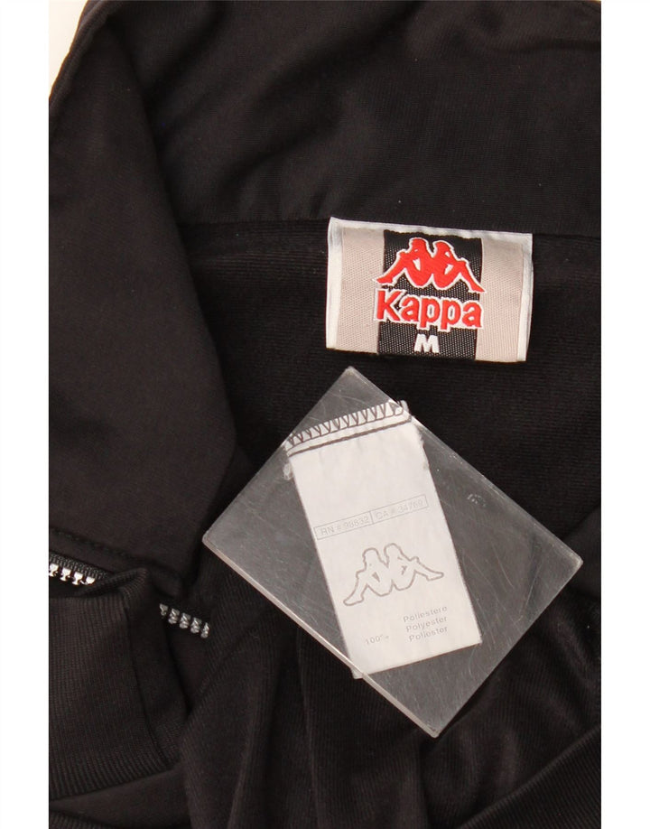 Ανδρική φόρμα Kappa Top Jacket Μεσαίο Μαύρο Πολυεστέρα