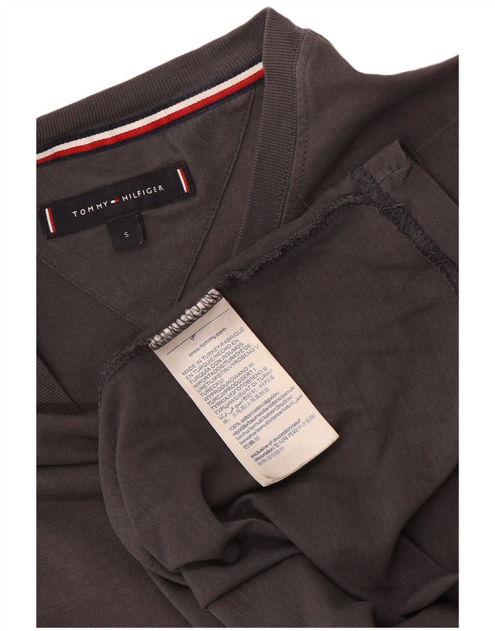 Ανδρικό T-Shirt Tommy Hilfiger Top Μικρό γκρι βαμβακερό